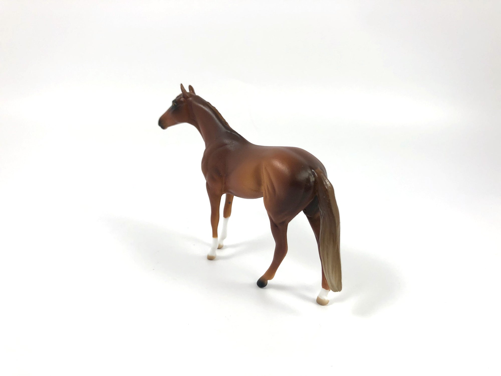 KHANGA-OOAK FLAXEN CHESTNUT THOROUGHBRED CHIP BY AUDREY DIXON SHCF19