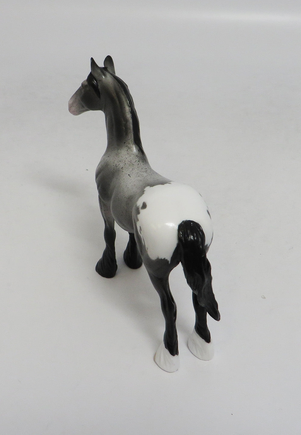 MYSTIQUE-LE-5 APPALOOSA CHIP DRAFTER WITH CUSTOM TAIL LHS 2018