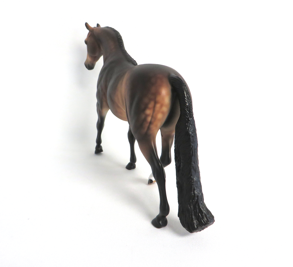 DERPY HOOVES - OOAK DAPPLED BAY  PONY BY AUDREY DIXON 4-10-19