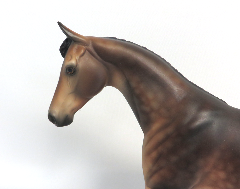 DERPY HOOVES - OOAK DAPPLED BAY  PONY BY AUDREY DIXON 4-10-19