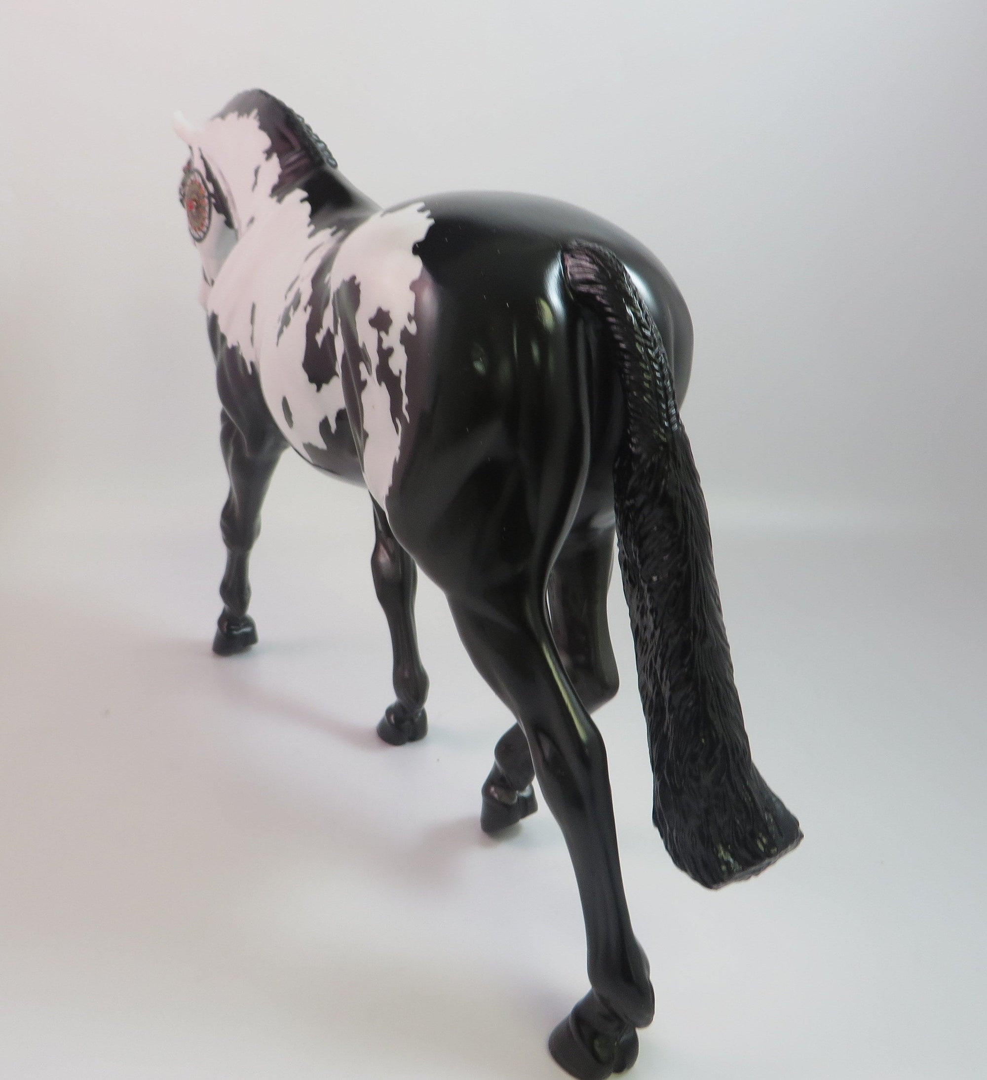 CHAKRA-OOAK SUGAR SKULL IRISH DRAFT MODEL HORSE BY DAWN QUICK 8/30/19