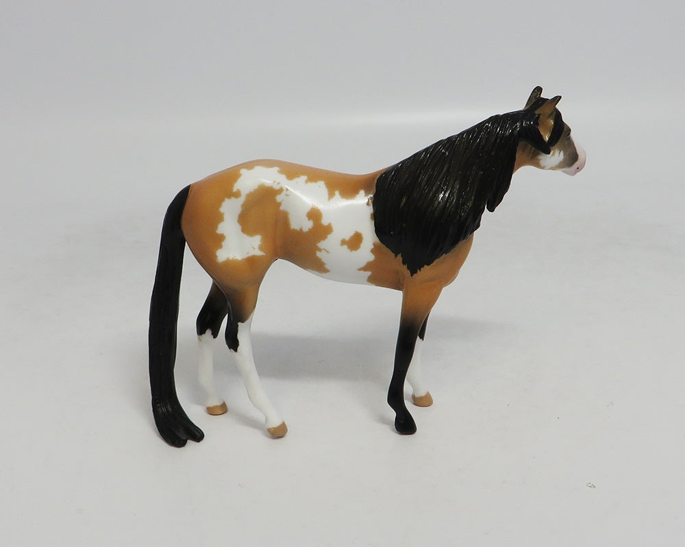 I SPY- OOAK BUCKSKIN PINTO CHIP BY AUDREY DIXON LHS 2018