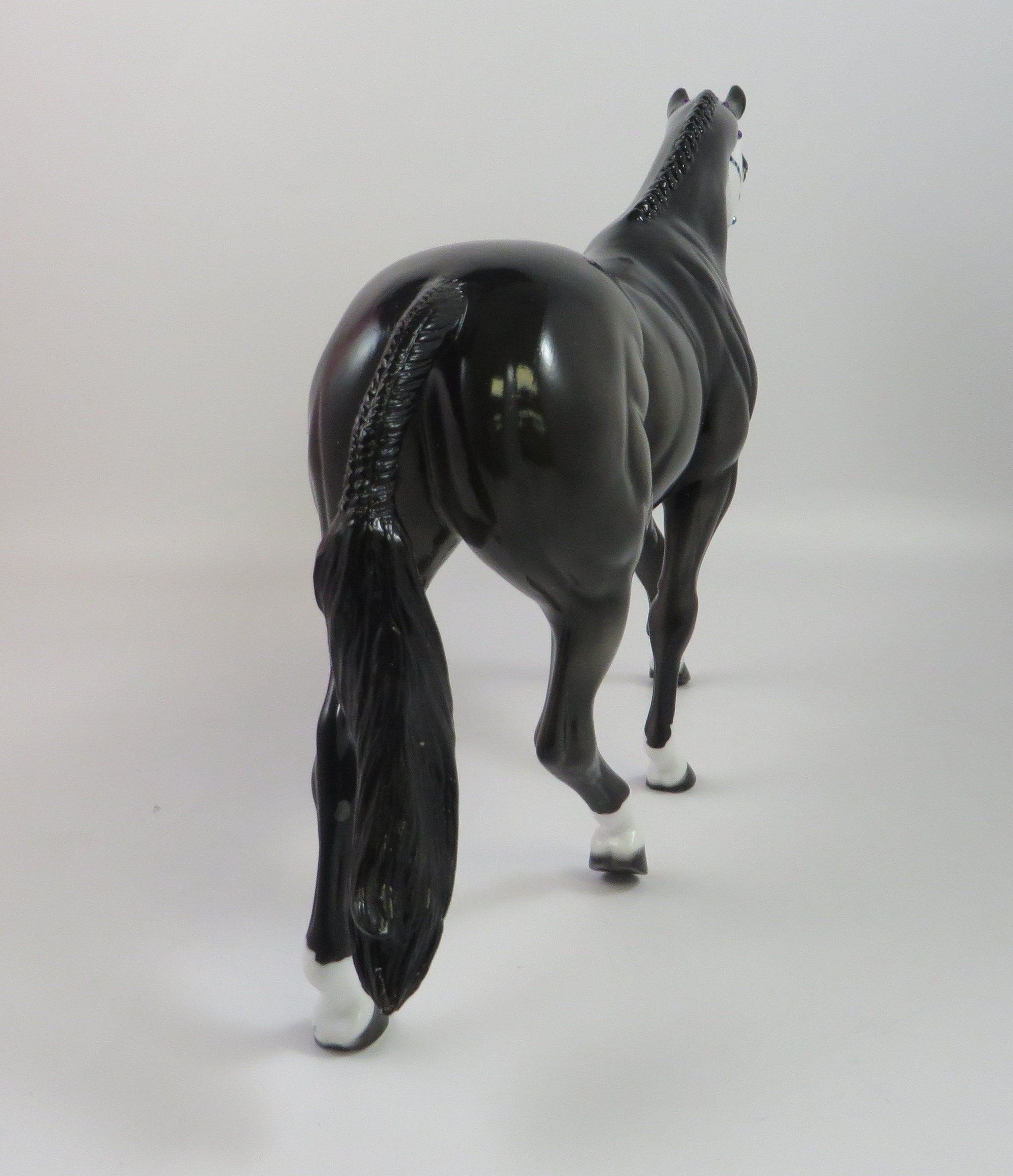GIOTTO-OOAK SUGAR SKULL PONY MODEL HORSE BY DAWN QUICK 8/30/19