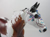 NIRVANA-OOAK SUGAR SKULL DECO PALOUSE MODEL HORSE BY DAWN QUICK 8/30/19