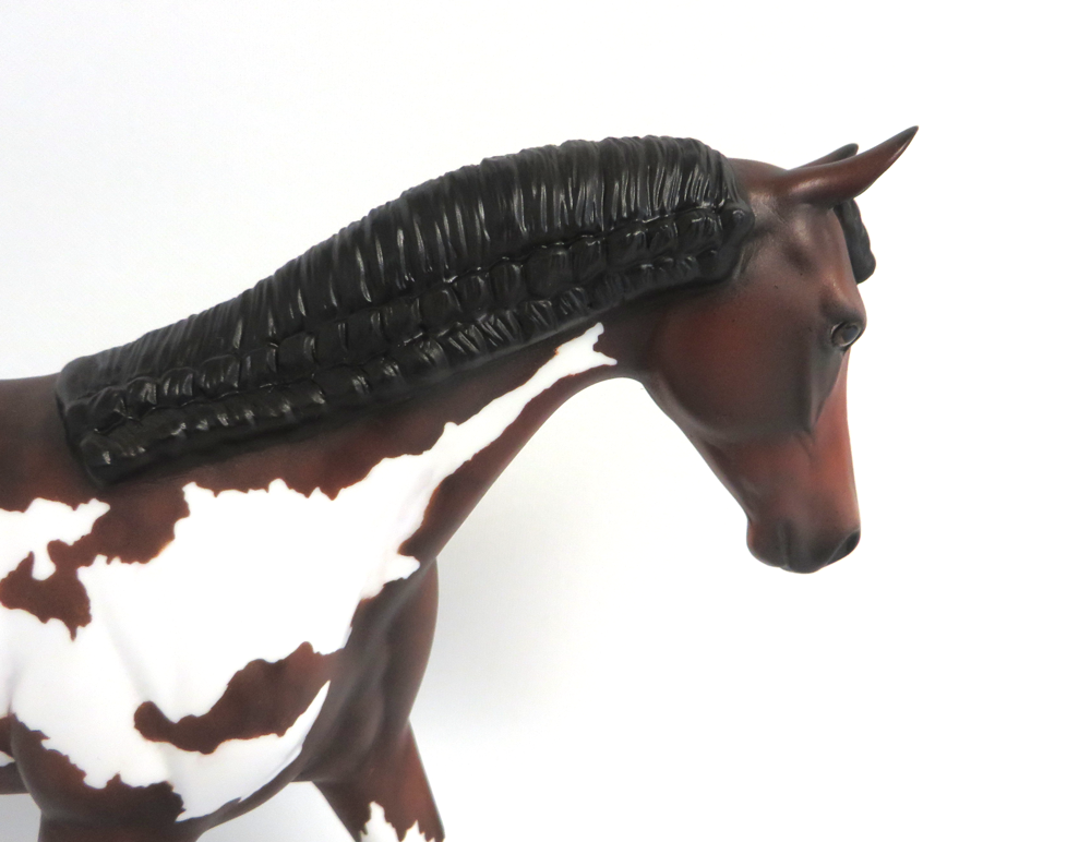 RALPH -- OOAK DAPPLED BAY PONY CUSTOM 4-10-19