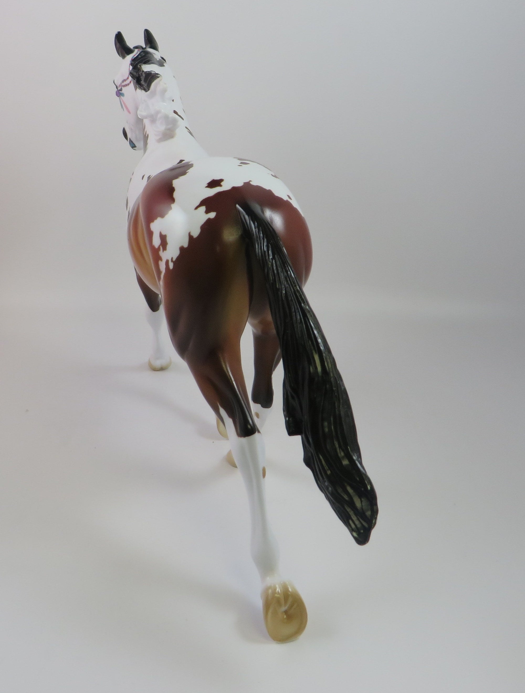 NIRVANA-OOAK SUGAR SKULL DECO PALOUSE MODEL HORSE BY DAWN QUICK 8/30/19