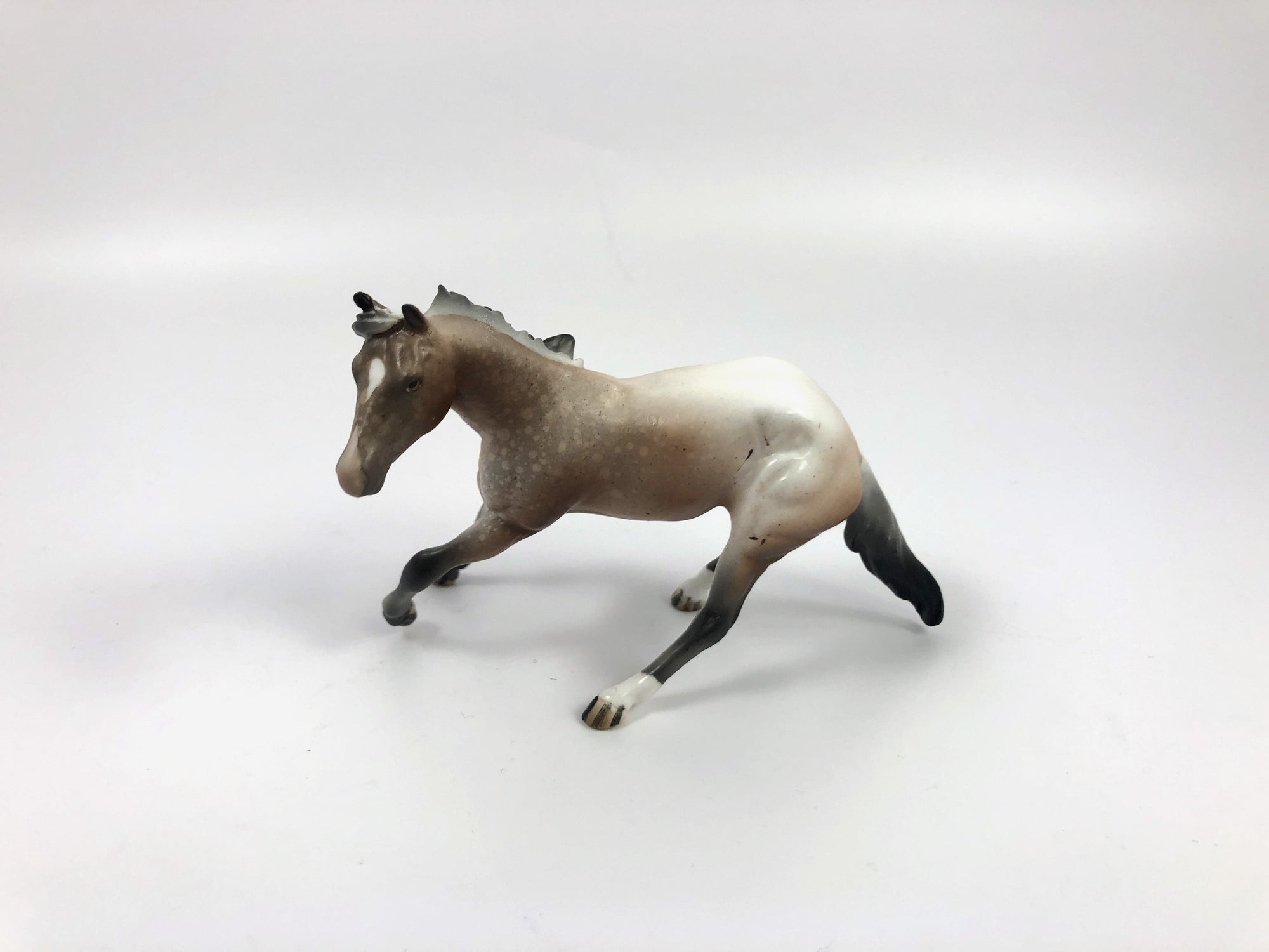 CARMEL STEWART -- OOAK --  CUTTER AND CALF MODEL HORSE BY AUDREY DIXON SHCF2019