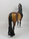 NESBITT-OOAK STAR DAPPLE BAY MORGAN MODEL HORSE BY SHERYL LEISURE 9/6/19