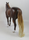 NEHI-OOAK STAR DAPPLE CHESTNUT ISH MODEL HORSE BAY SHERYL LEISURE 9/6/19