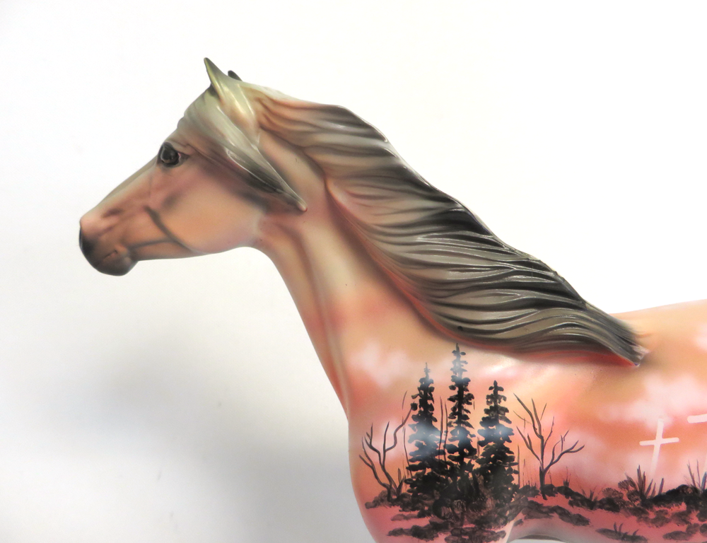 RISEN-OOAK EASTER DECORATOR MUSTANG BY DAWN QUICK 4/17/19