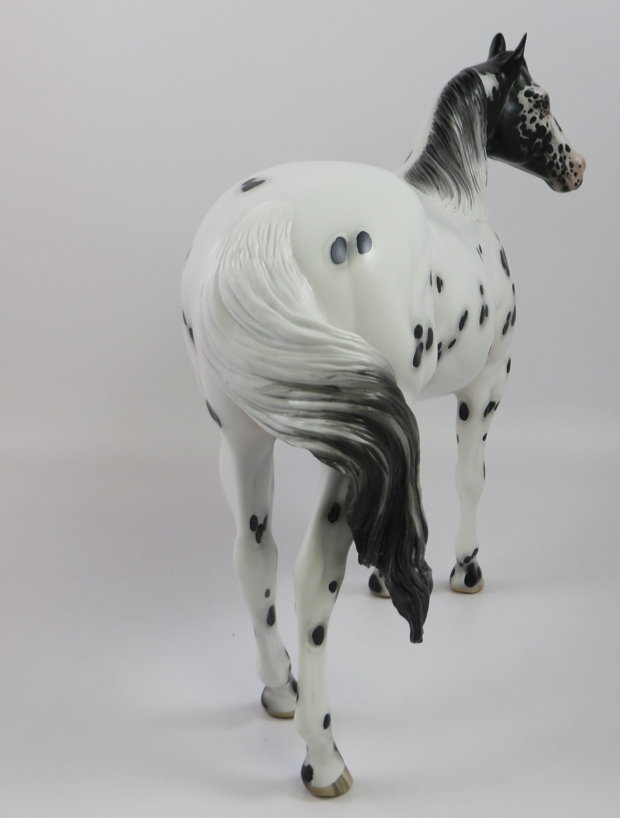 EXCEL-OOAK APPALOOSA ISH MODEL HORSE BY SHERYL LEISURE 9/6/19