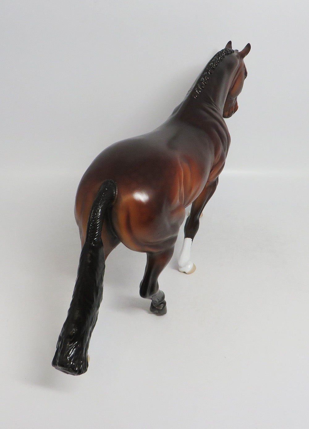 KING OF DIAMONDS DAPPLE BAY IRISH DRAFT BY DAWN QUICK 8/10/18