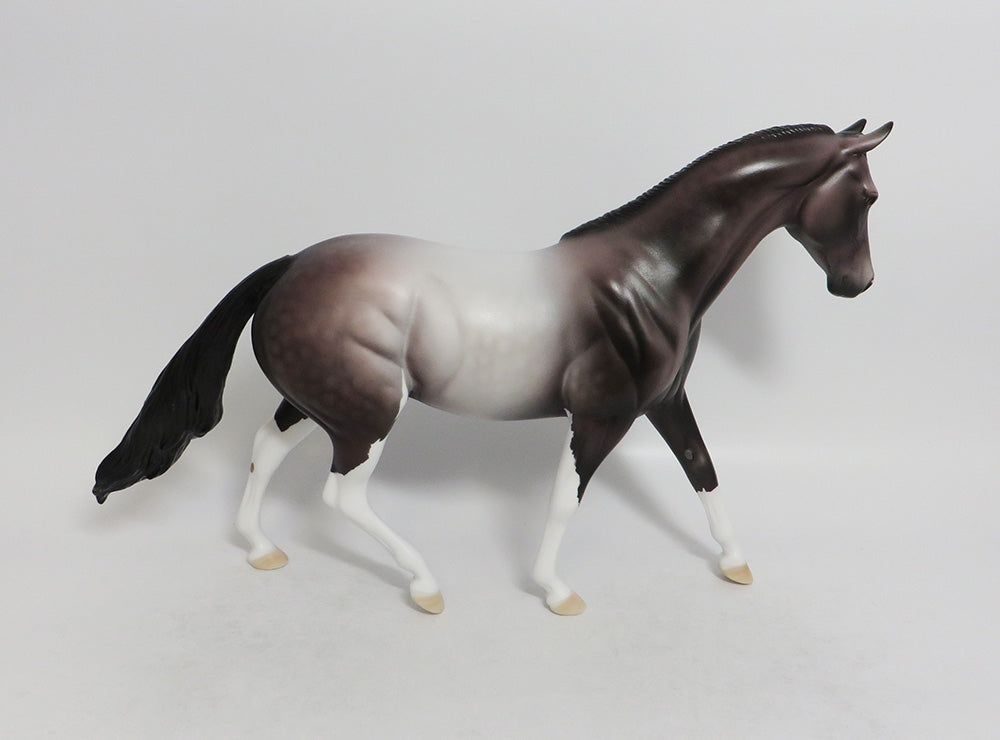 RHETT -OOAK ROSE GREY DAPPLE PONY MODEL BY DAWN QUICK 9/7/2018