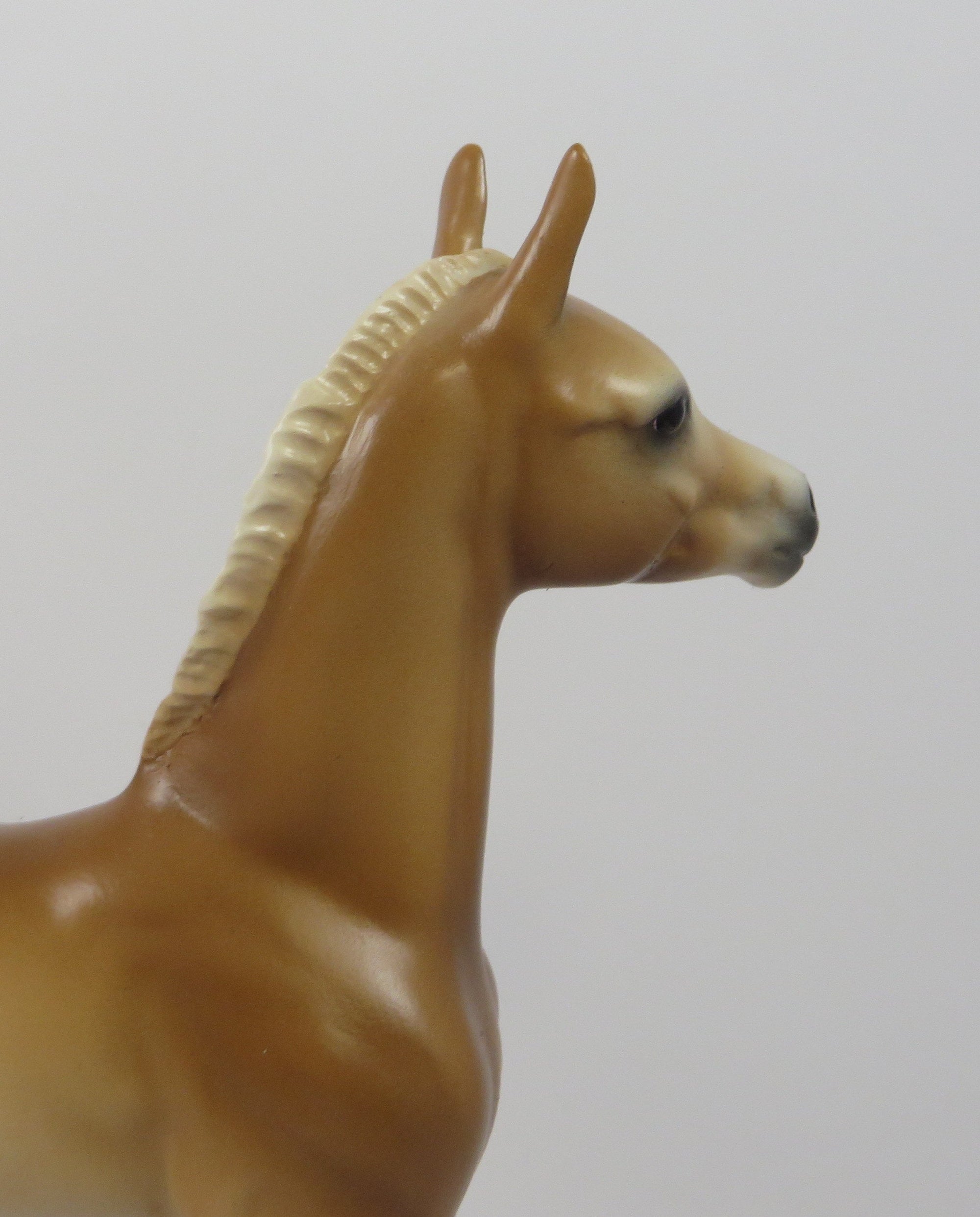 JIC JACK-OOAK BABY CHESTNUT FOAL MODEL HORSE BY SHERYL LEISURE 9/6/19