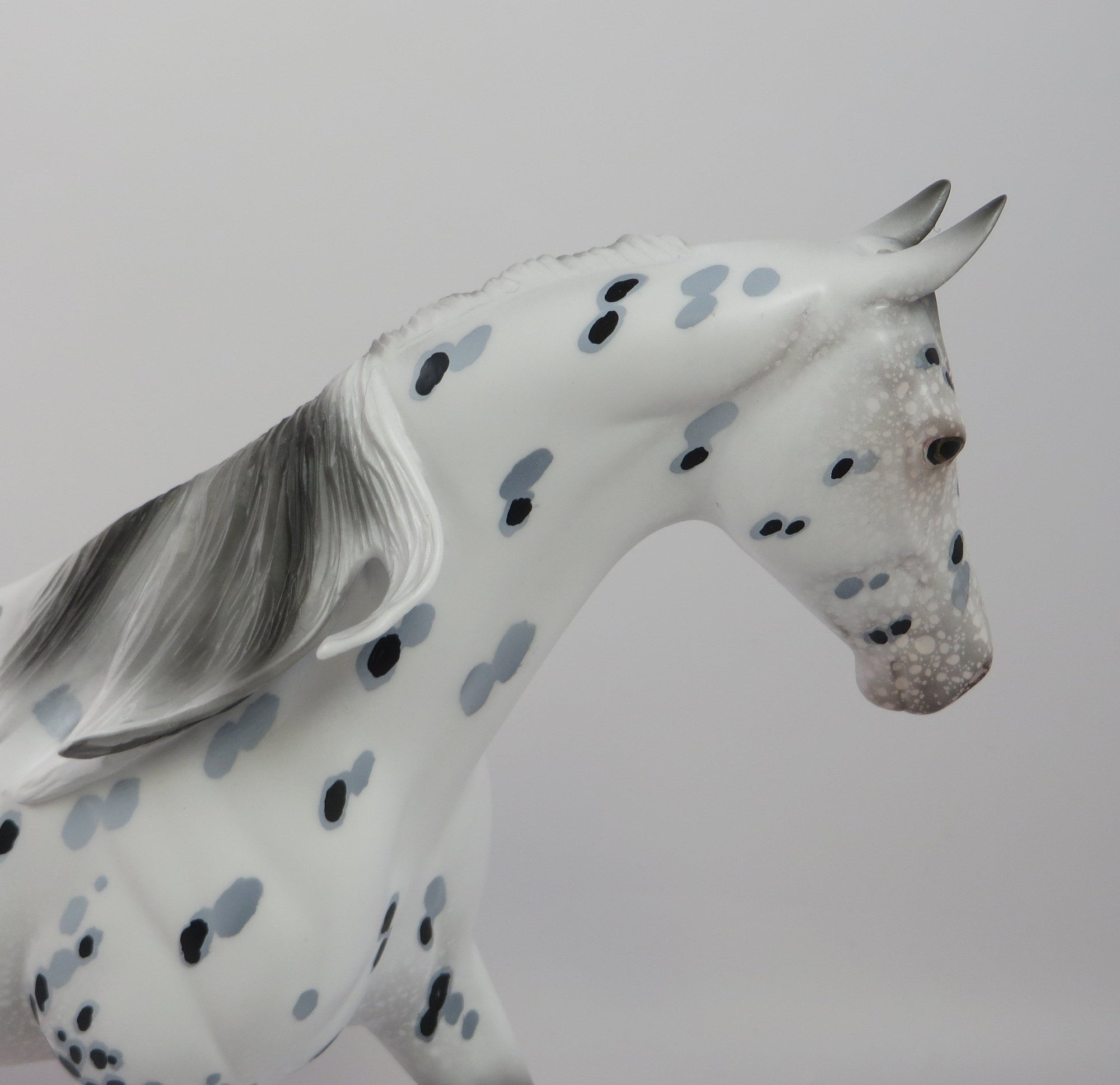 BOZO-LE-10 APPALOOSA MODEL HORSE LHS 19