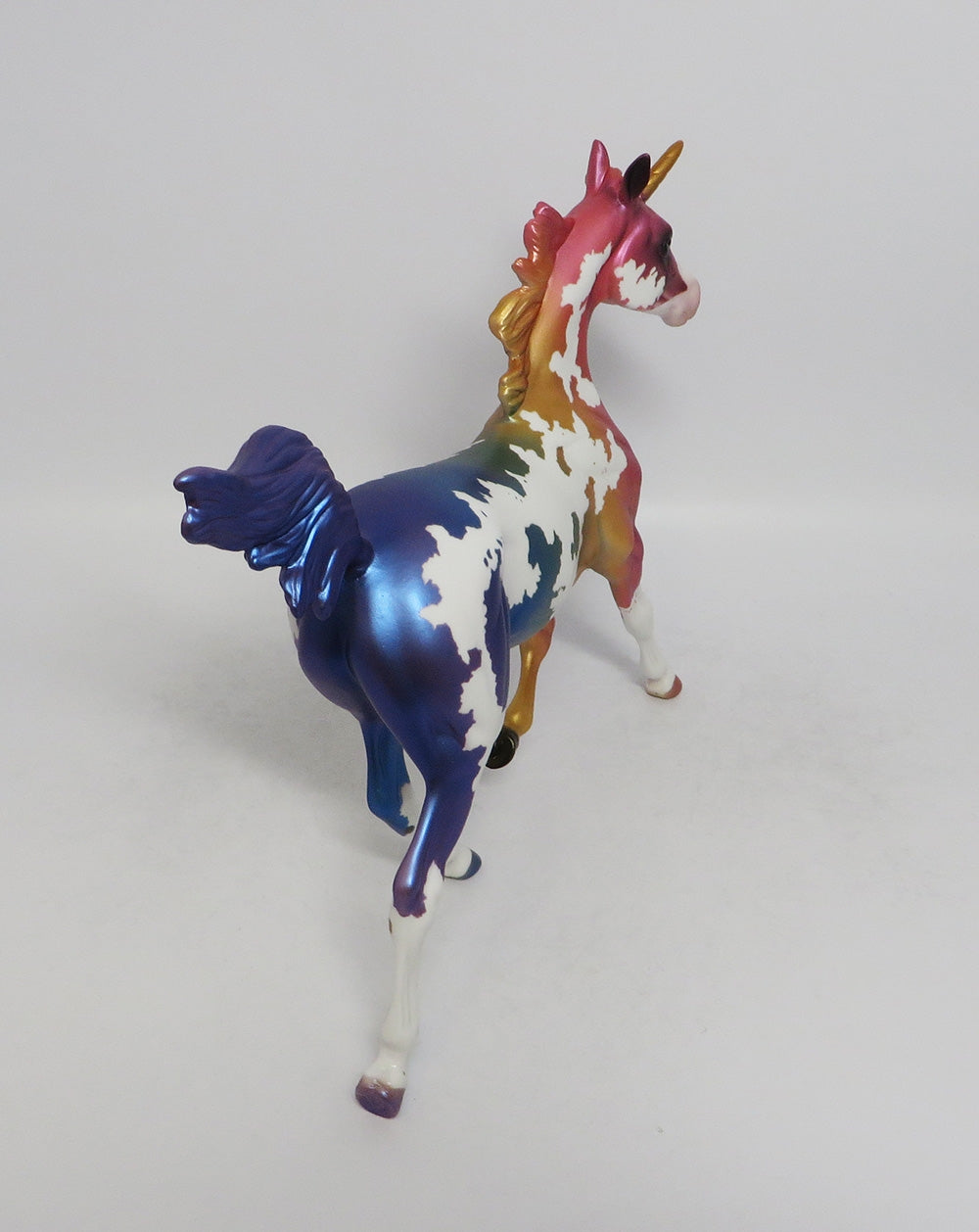 BEDAZZLED-OOAK MULTICOLOR PINTO UNICORN YEARLING 8/17/18