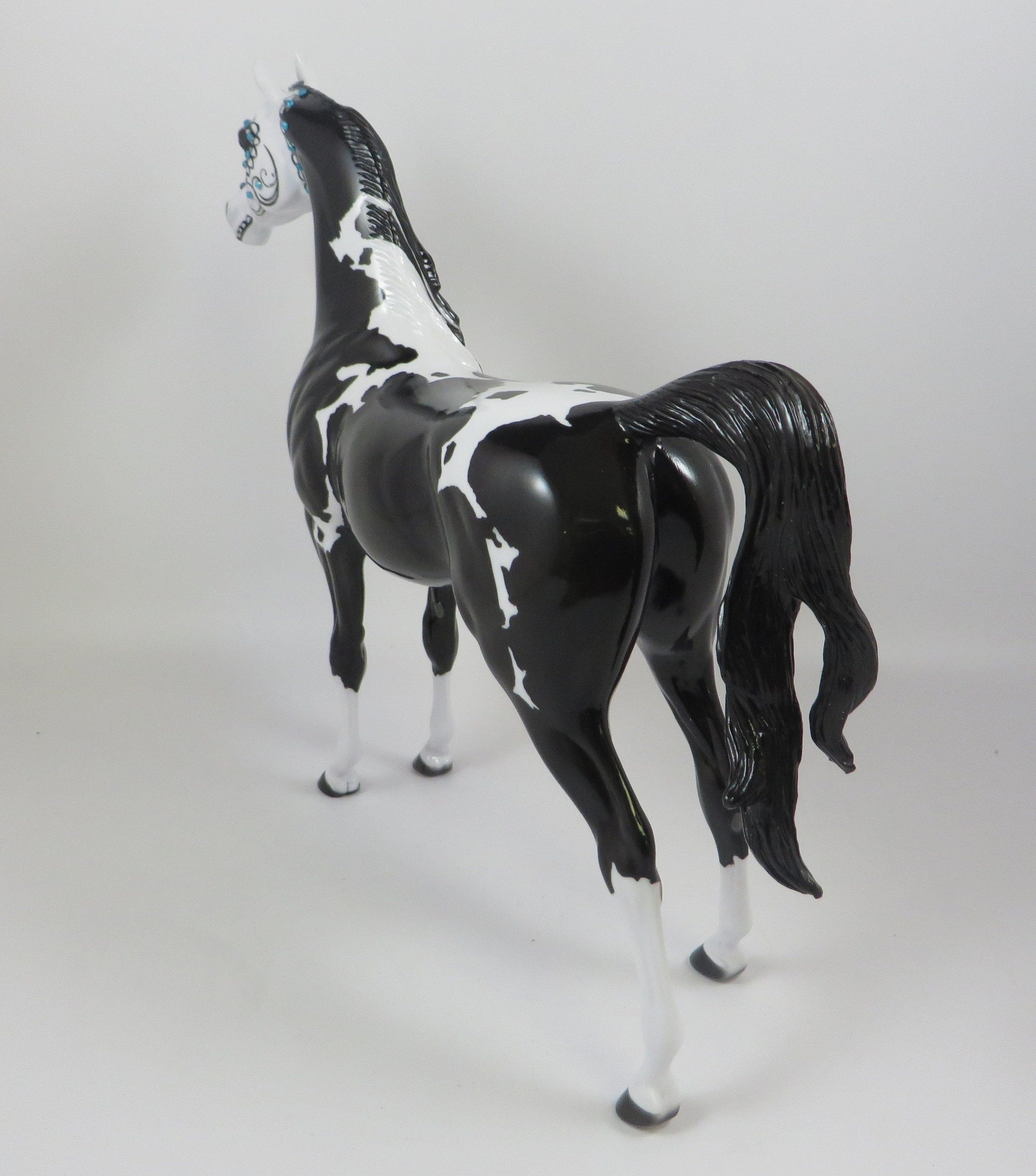 CALLUNA-OOAK ARABIAN SUGAR SKULL DECORATOR BY DAWN QUICK 9/6/19