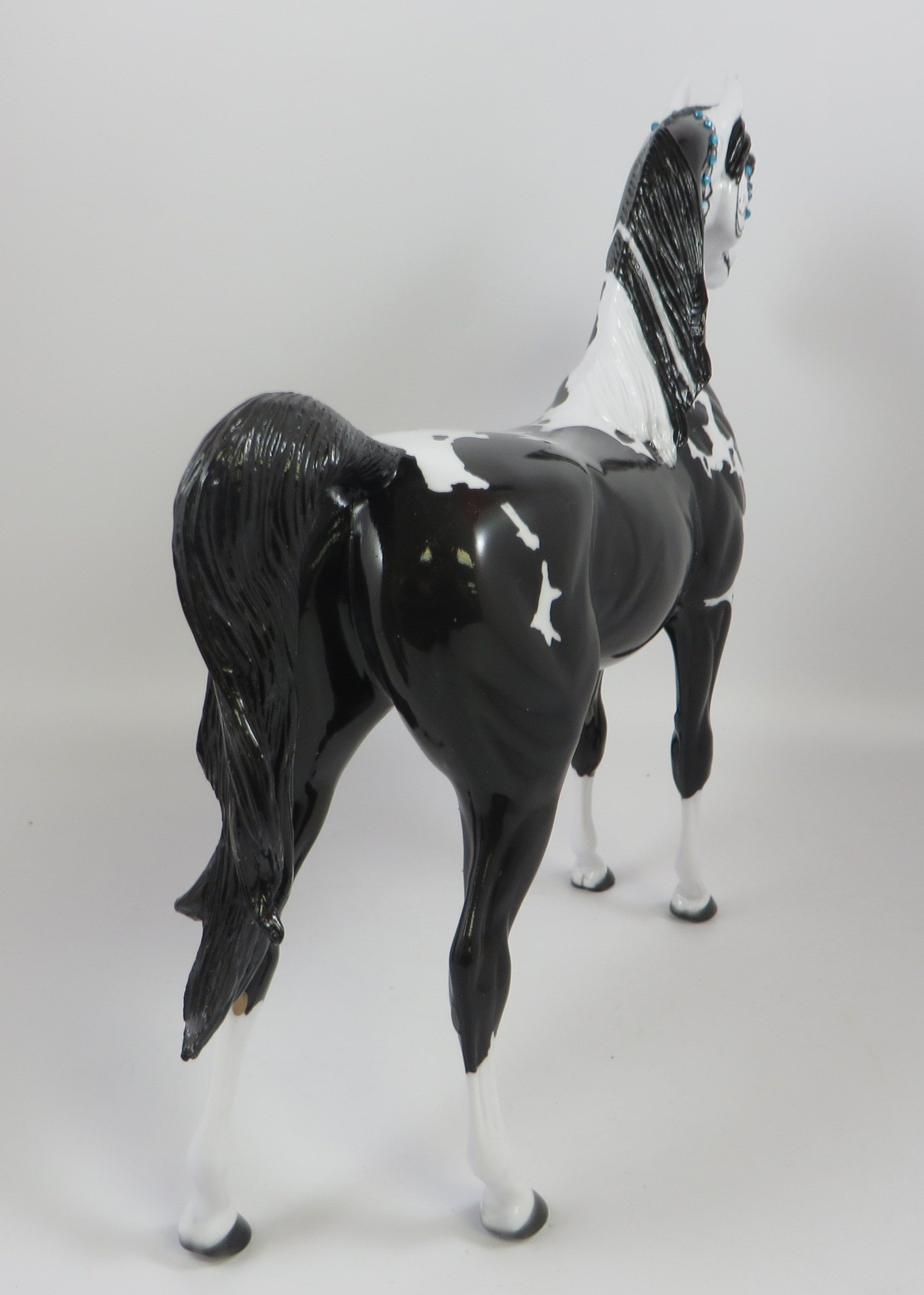 CALLUNA-OOAK ARABIAN SUGAR SKULL DECORATOR BY DAWN QUICK 9/6/19