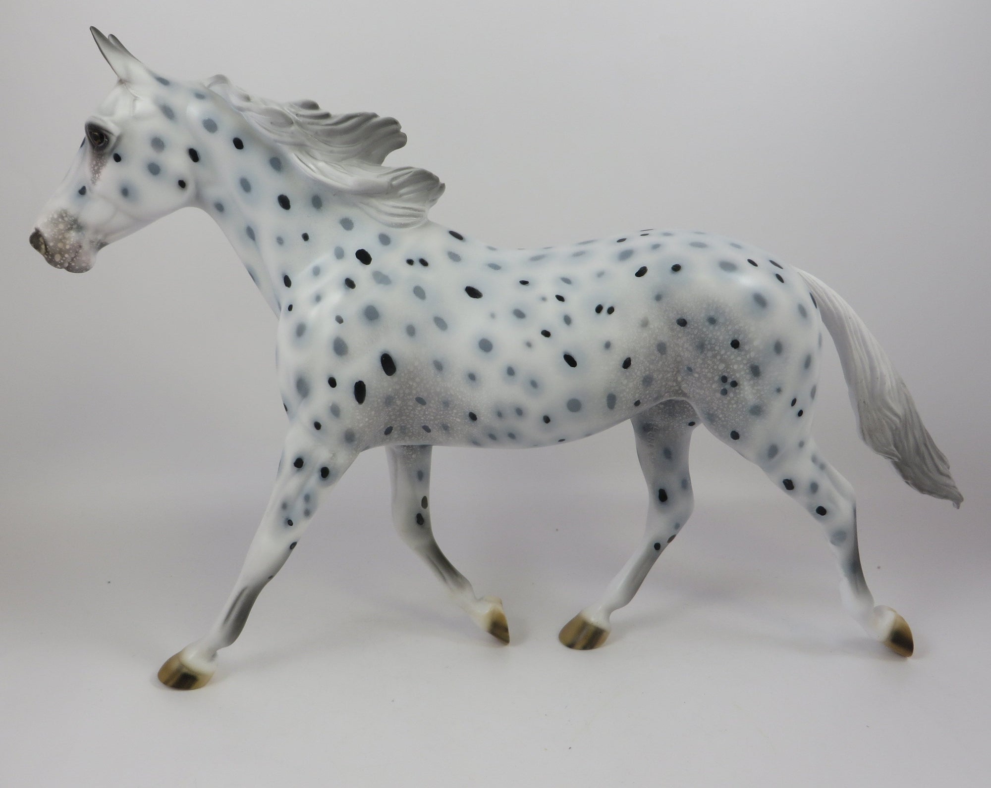 RIGMAROLE-OOAK LOUD APPALOOSA PALOUSE MODEL HORSE 9/6/19