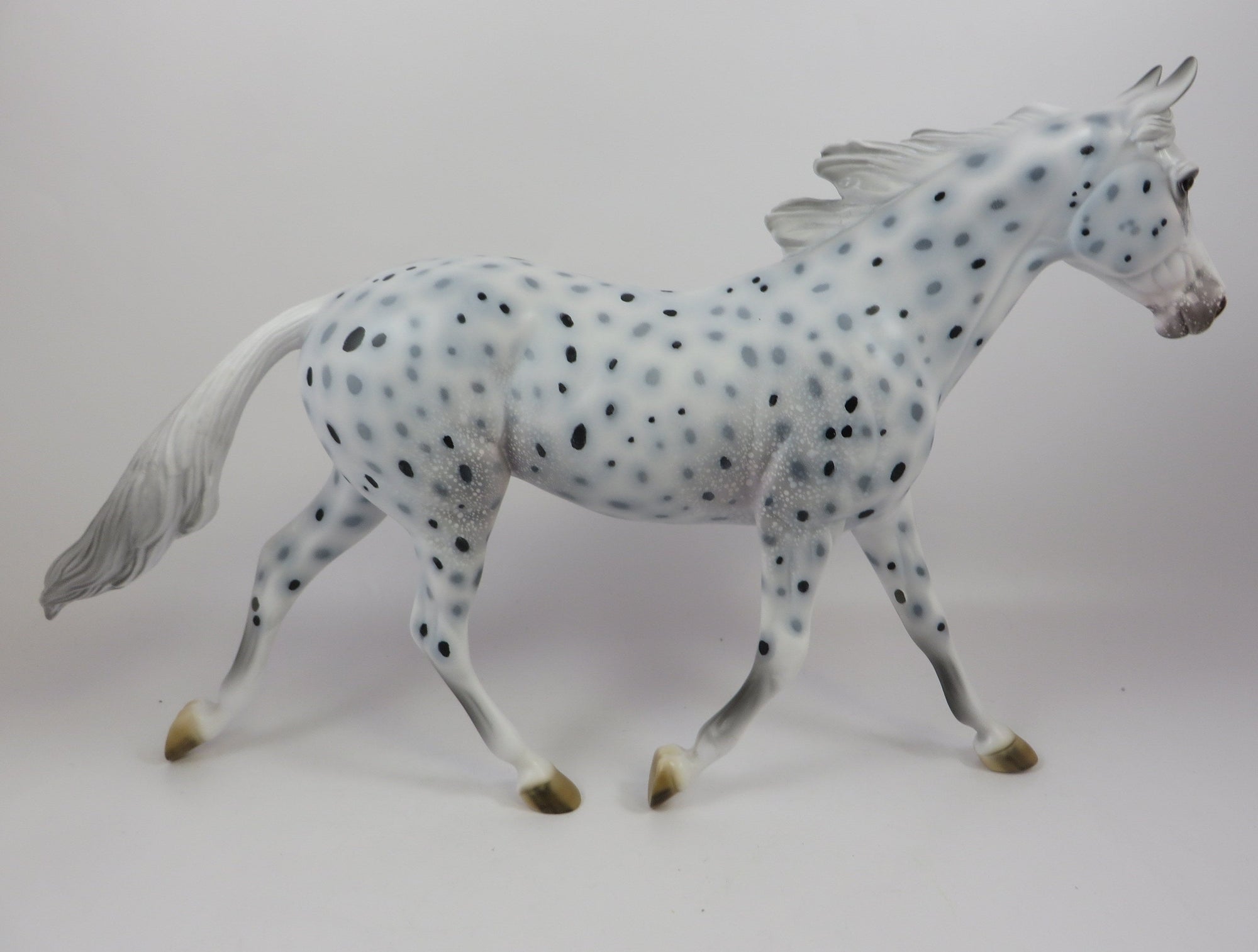 RIGMAROLE-OOAK LOUD APPALOOSA PALOUSE MODEL HORSE 9/6/19