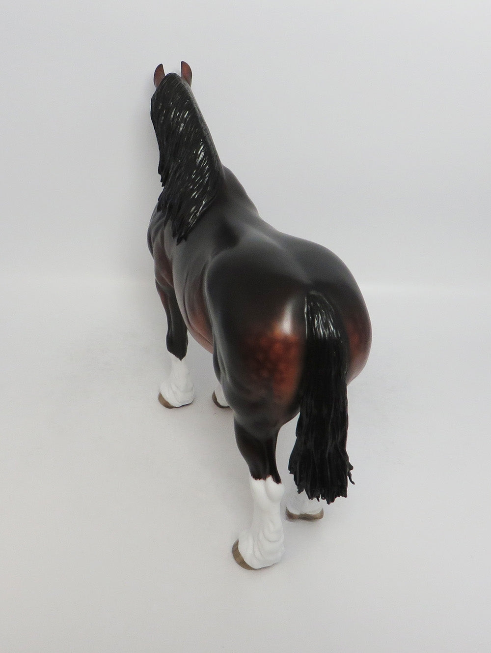 MARY ME MARY-OOAK DAPPLE BAY HEAVY DRAFT MARE BY SHERYL LEISURE 8/17/18