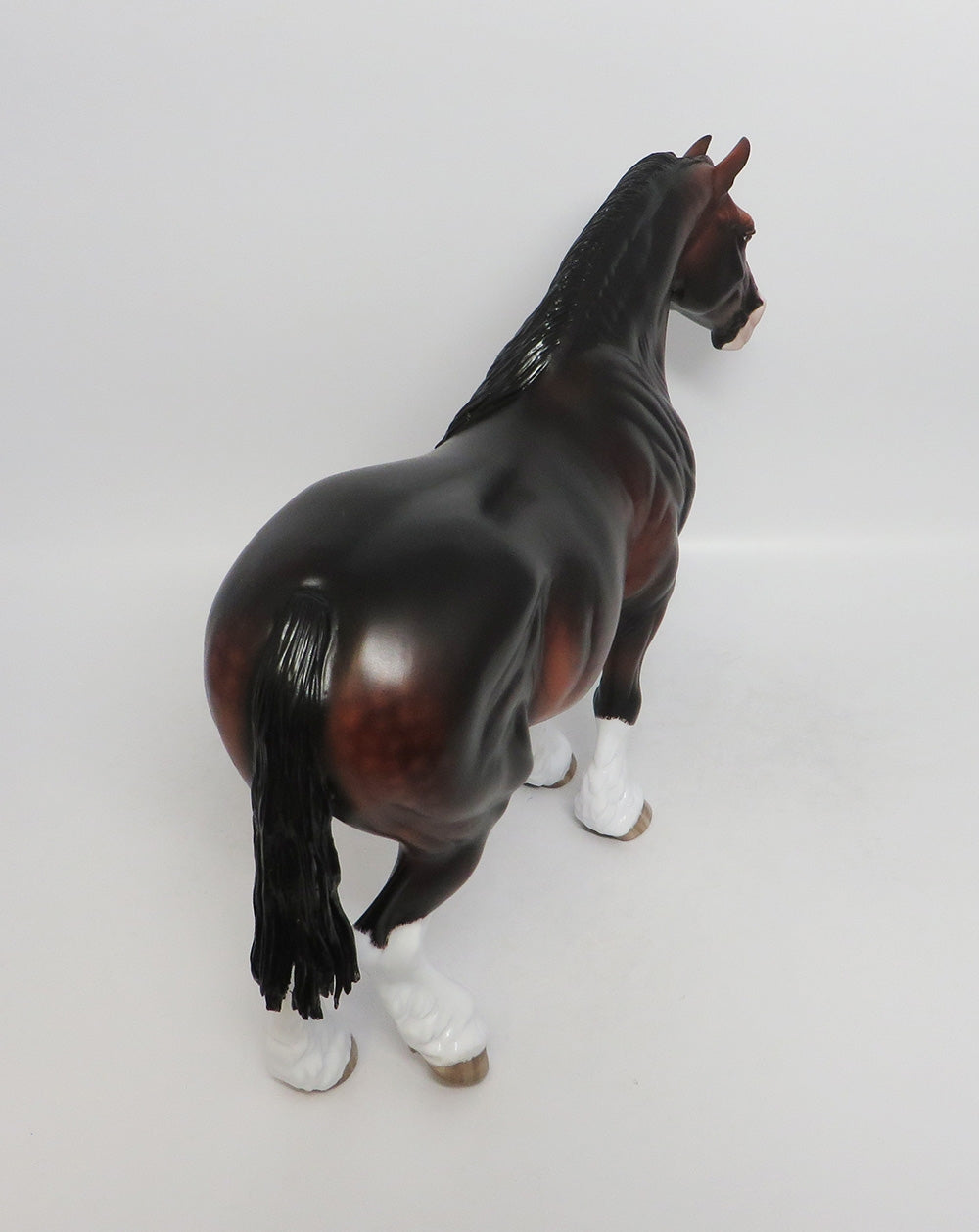 MARY ME MARY-OOAK DAPPLE BAY HEAVY DRAFT MARE BY SHERYL LEISURE 8/17/18