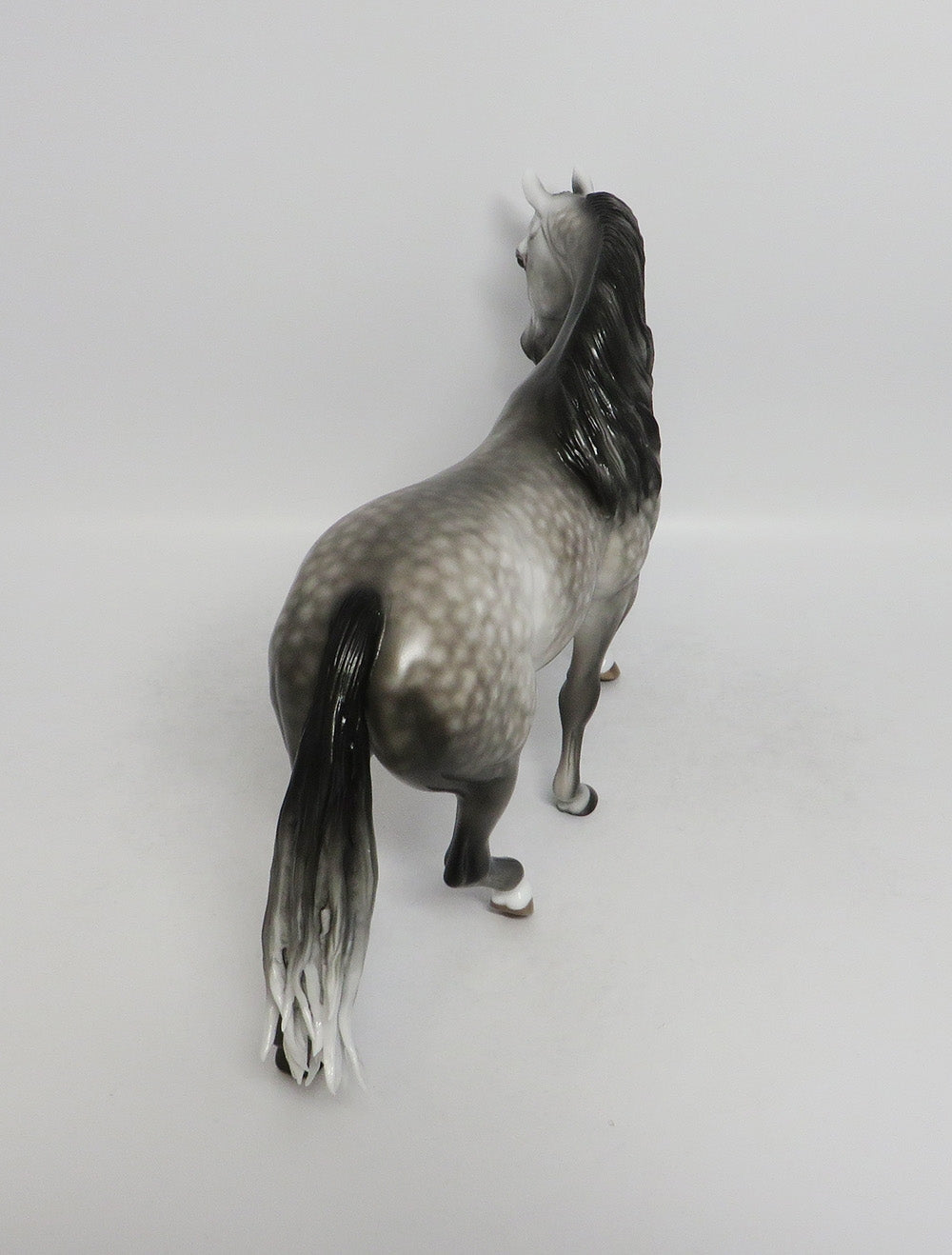 BOBBY BIPPY-OOAK EXTREME STAR DAPPLE GREY PONY BY SHERYL LEISURE 8/17/18