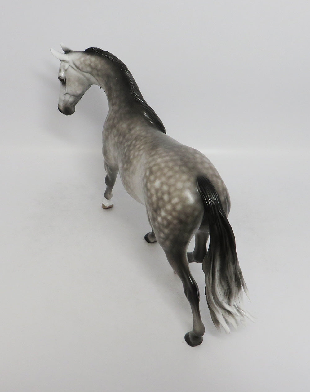 BOBBY BIPPY-OOAK EXTREME STAR DAPPLE GREY PONY BY SHERYL LEISURE 8/17/18