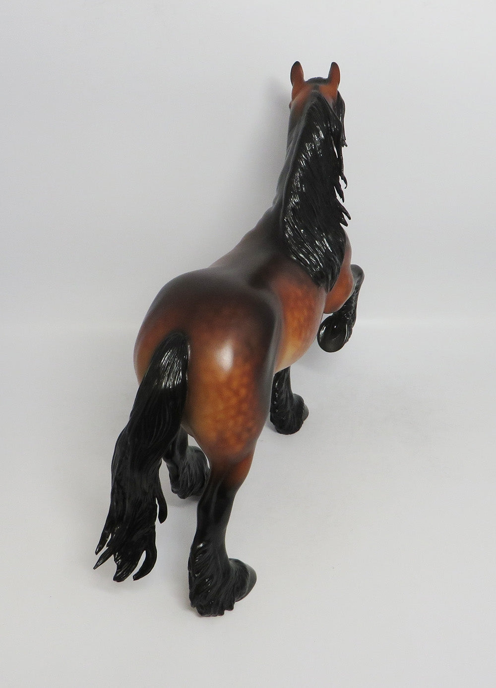 PICKLED PEPPER-OOAK DAPPLE BAY TROTTING DRAFTER BY SHERYL LEISURE 8/17/18