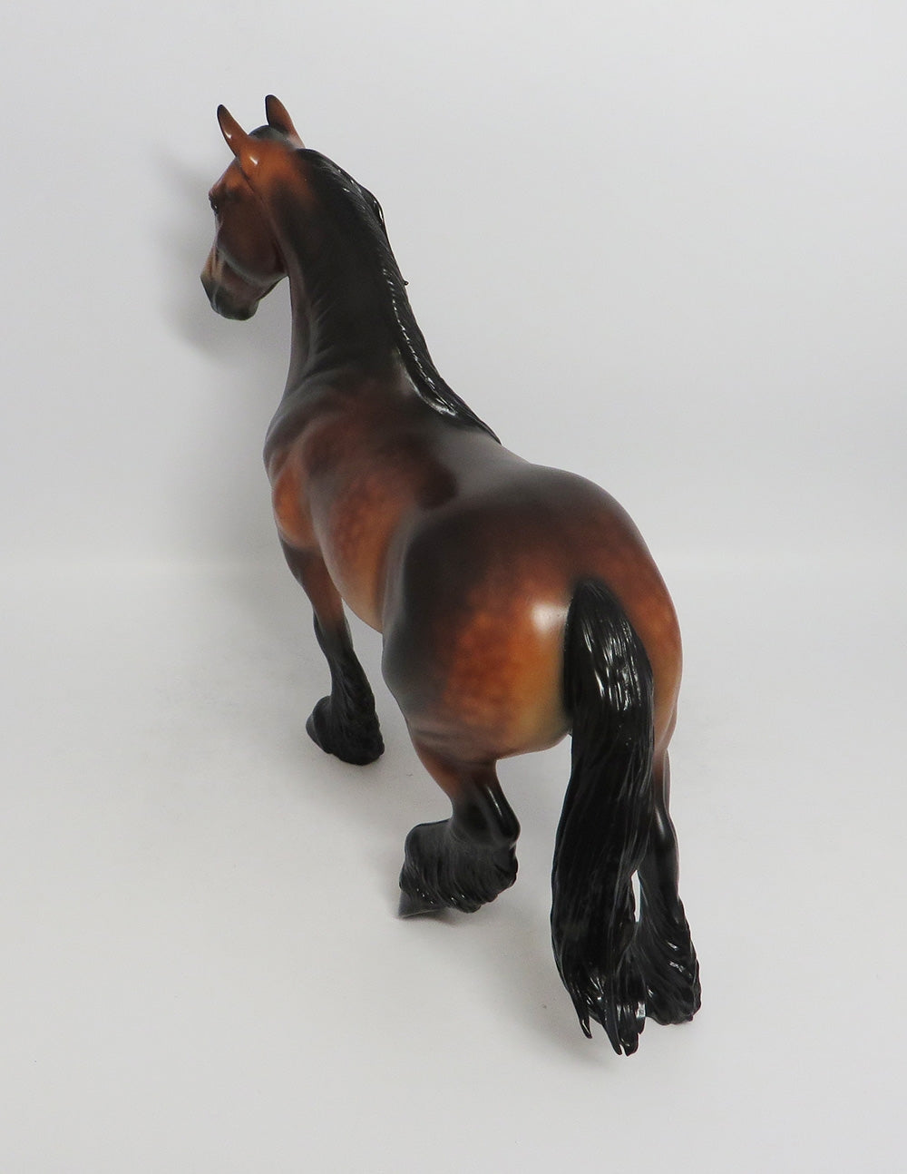 PICKLED PEPPER-OOAK DAPPLE BAY TROTTING DRAFTER BY SHERYL LEISURE 8/17/18