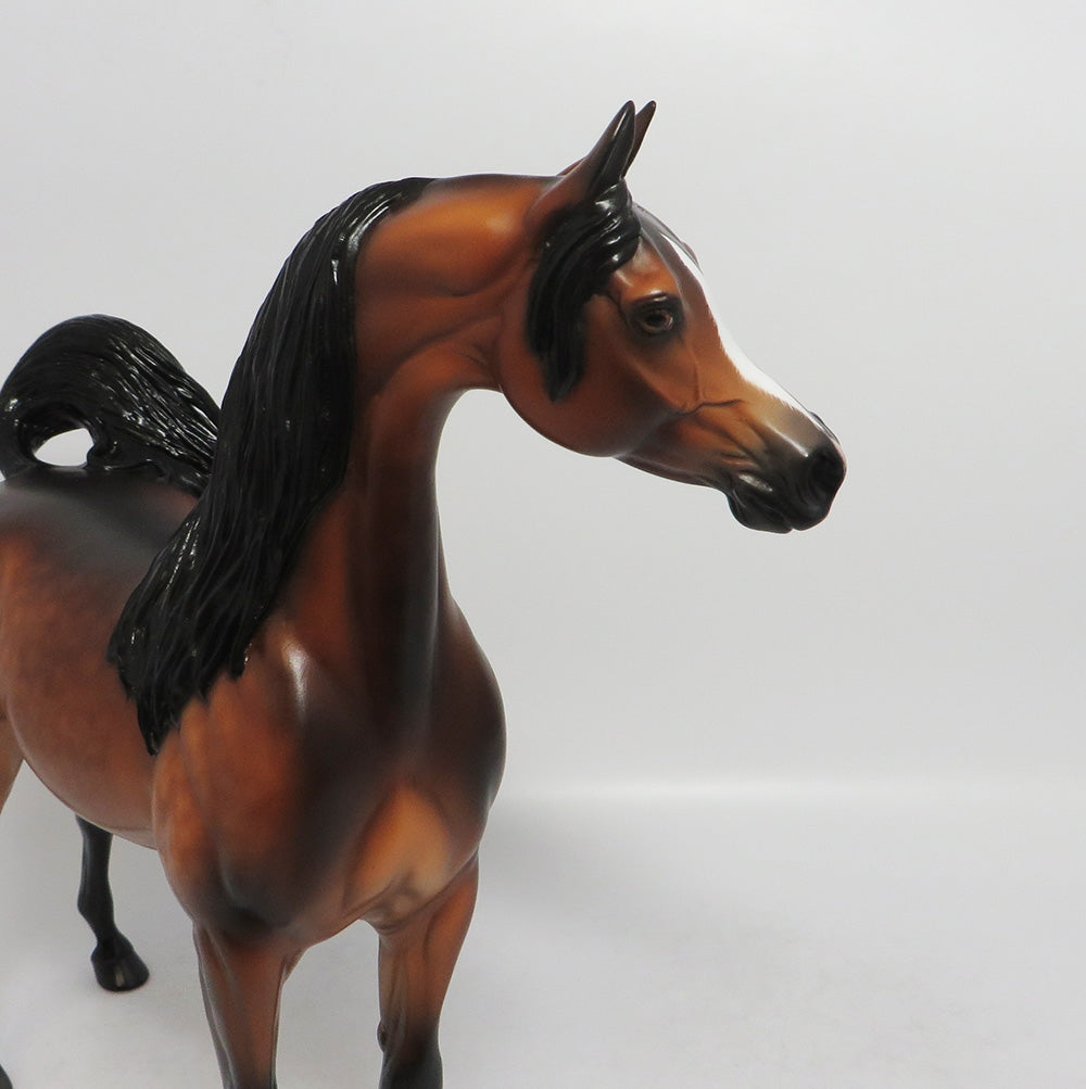 THIRTY THREE THEIVES-OOAK DAPPLE BAY ARABIAN BY SHERYL LEISURE 8/17/18