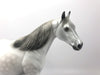 STARBURST -OOAK DAPPLE GREY ISH MODEL HORSE SHCF19