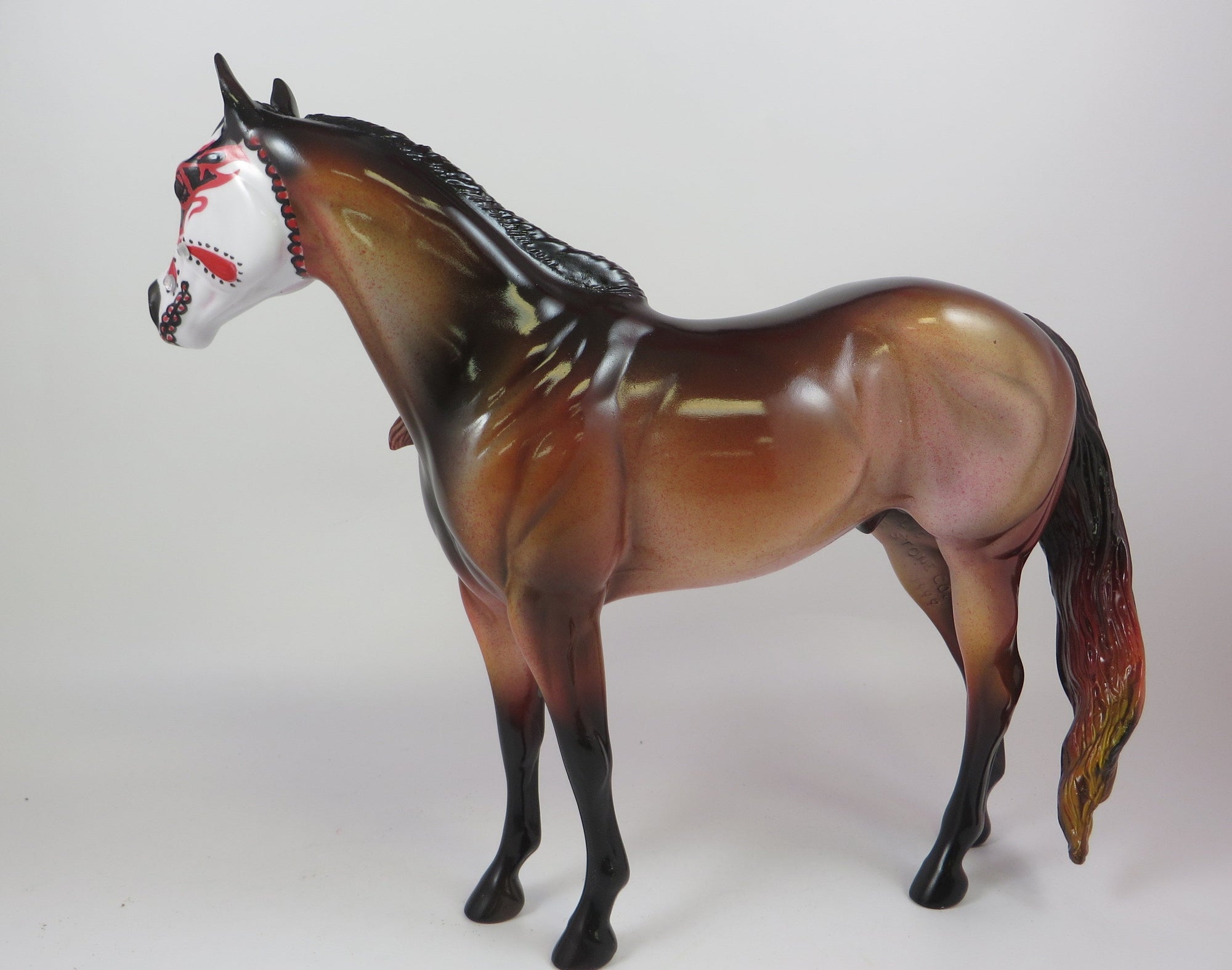 ENVATO-OOAK SUGAR SKULL ISH MODEL HORSE 9/10/19