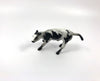 GIDDY AND UP-OOAK DAPPLE GREY CUTTER AND CALF CHIP SHCF19