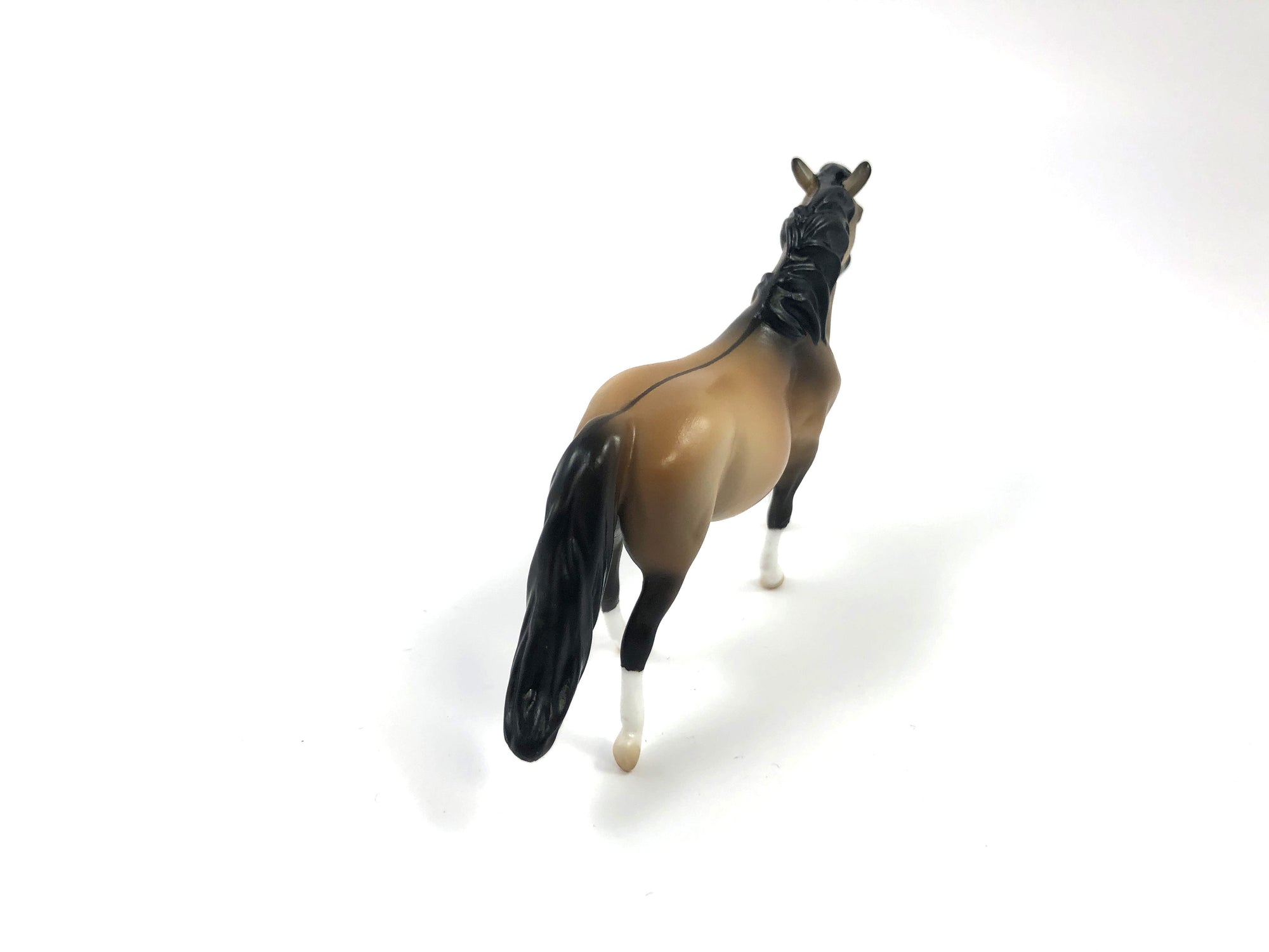 RETRO-OOAK BUCKSKIN PONY CHIP SHCF19