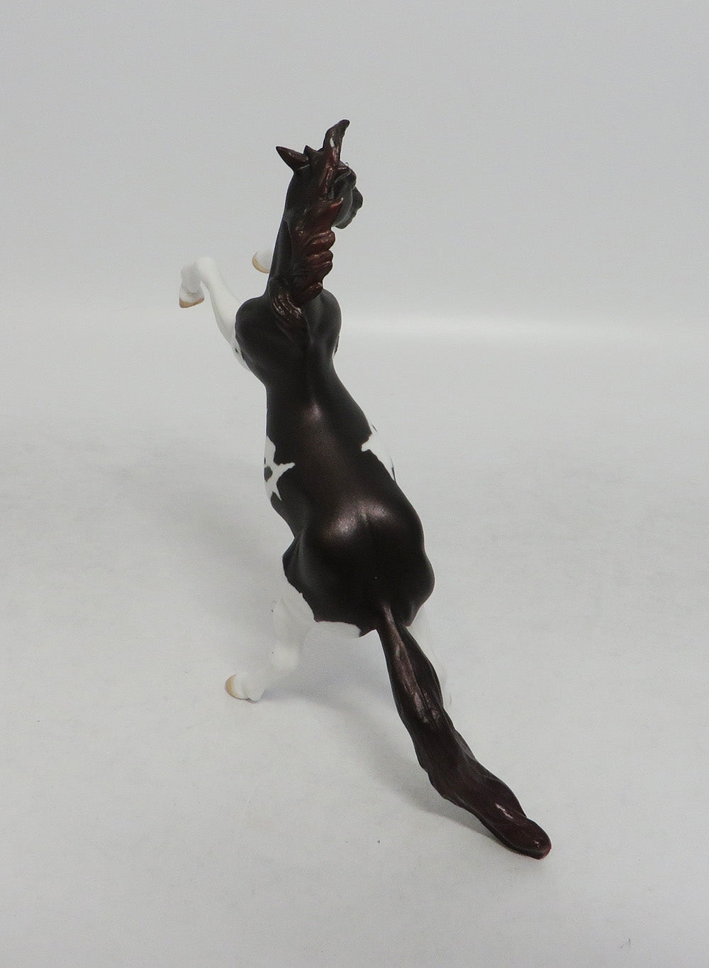 NIGHT RAVEN- LE-6 PAINT SPLASH REARING MUSTANG BY AMANDA HOSTELER