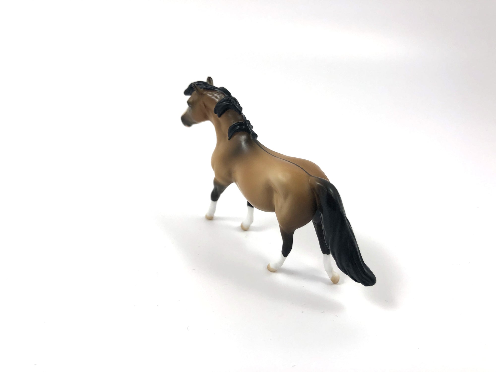 RETRO-OOAK BUCKSKIN PONY CHIP SHCF19