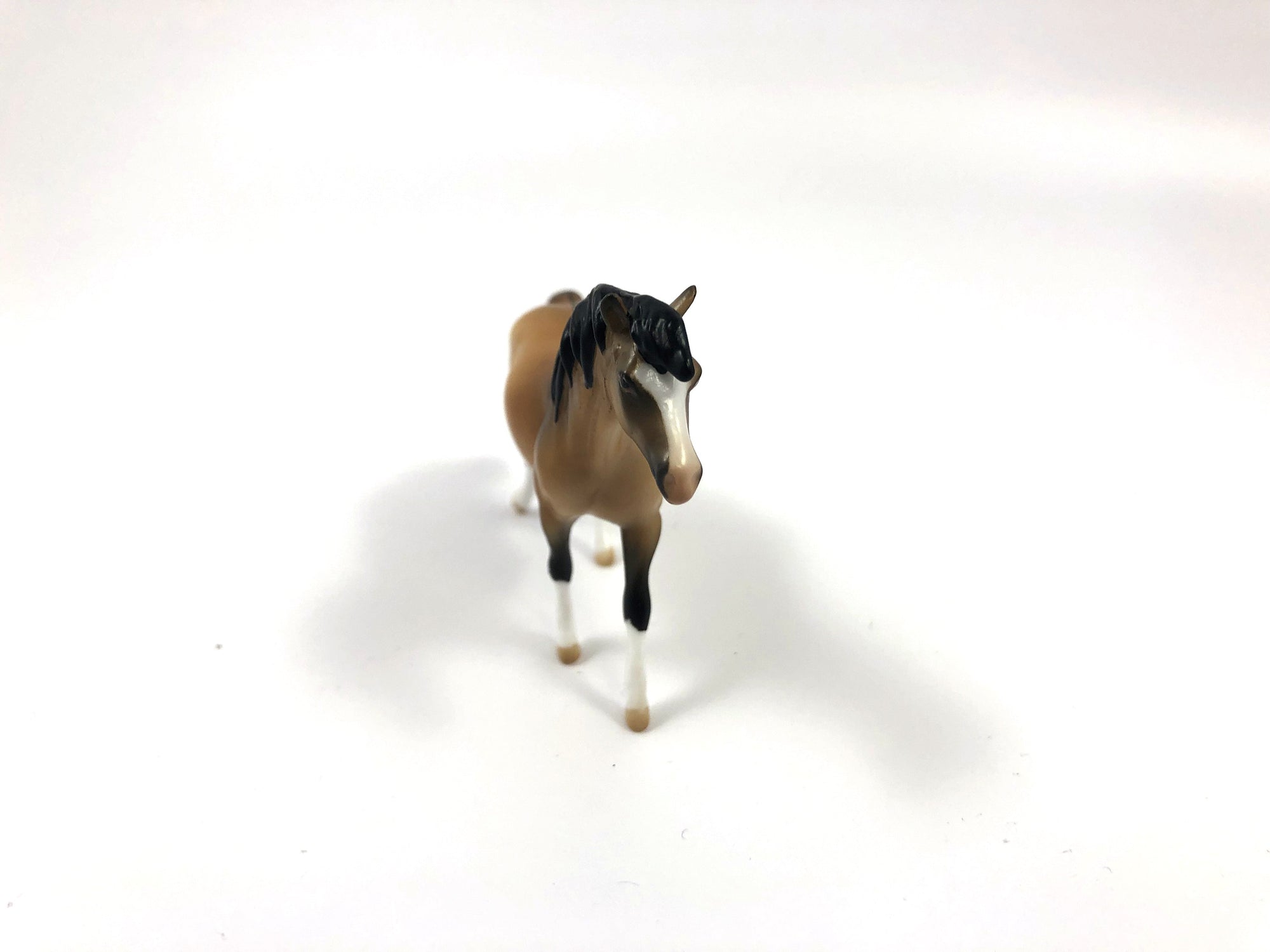 RETRO-OOAK BUCKSKIN PONY CHIP SHCF19