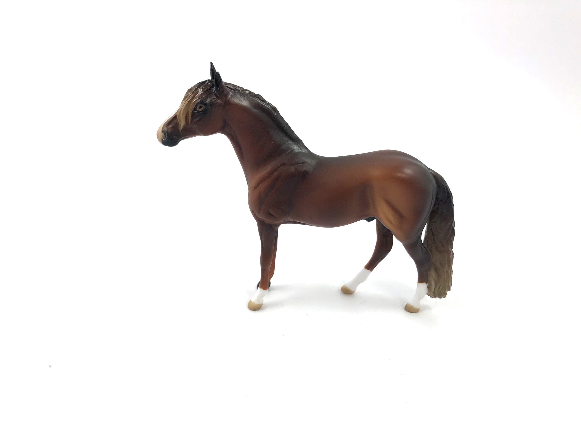 PONGEE--OOAK --FLAXEN CHESTNUT ANDALUSIAN CHIP BY AUDREY DIXON SHCF 19