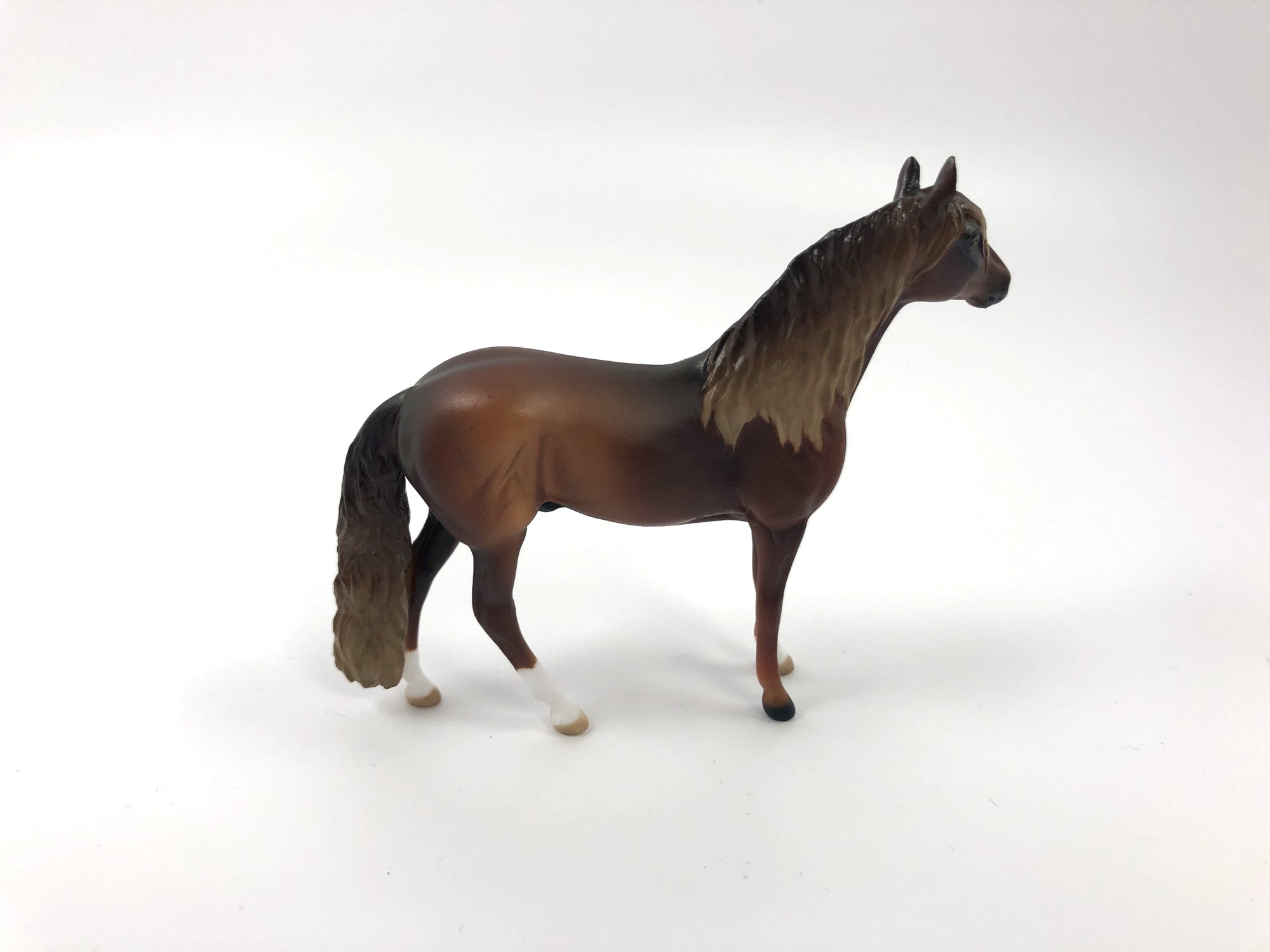 PONGEE--OOAK --FLAXEN CHESTNUT ANDALUSIAN CHIP BY AUDREY DIXON SHCF 19