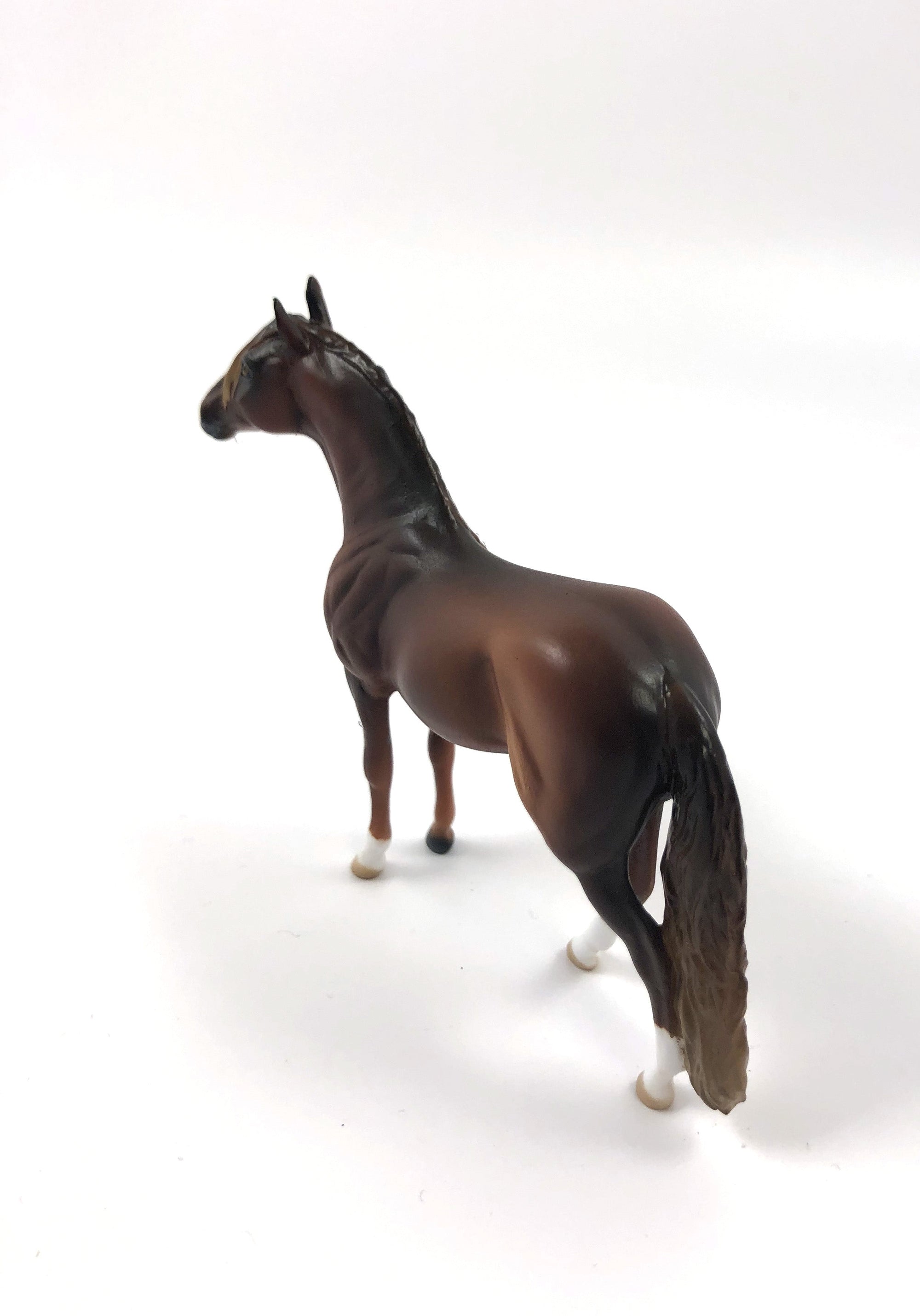 PONGEE--OOAK --FLAXEN CHESTNUT ANDALUSIAN CHIP BY AUDREY DIXON SHCF 19