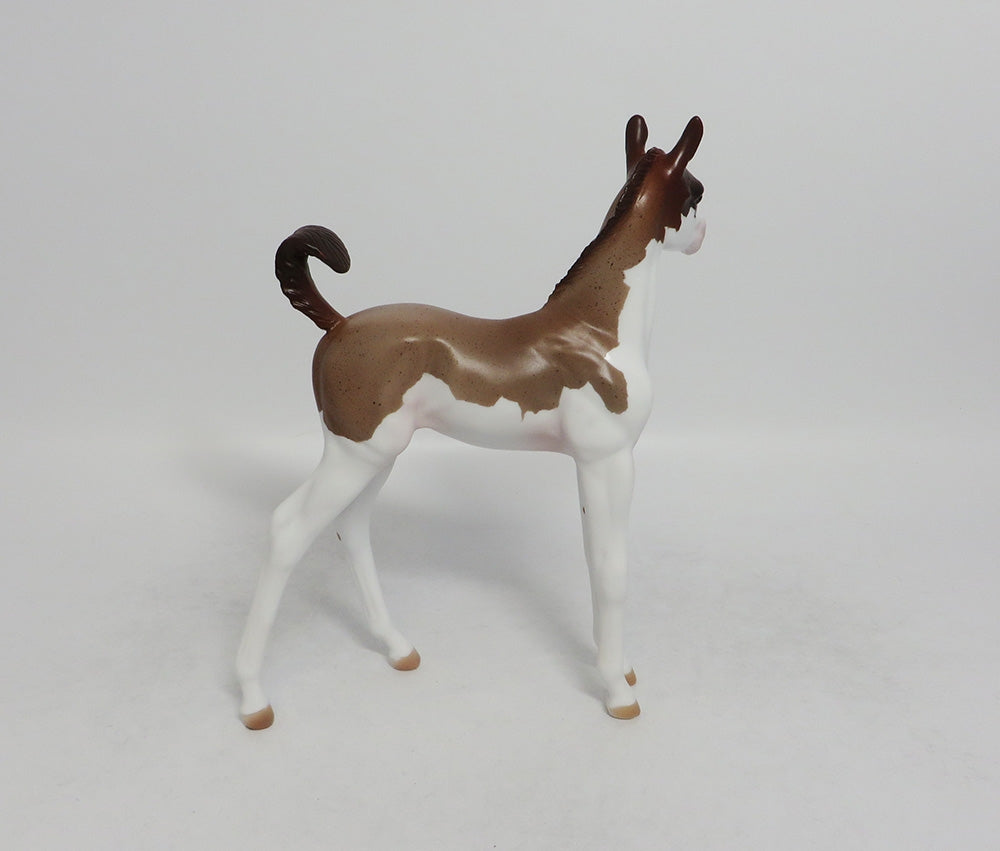 RED BARONESS-OOAK RED ROAN SPLASH FOAL 8/17/18