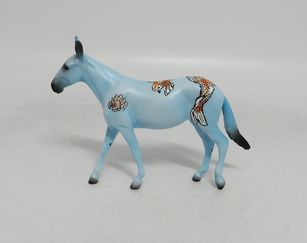 KOI-OOAK KOI FISH DECORATOR MULE CHIP BY JAS FANNING 8/17/18