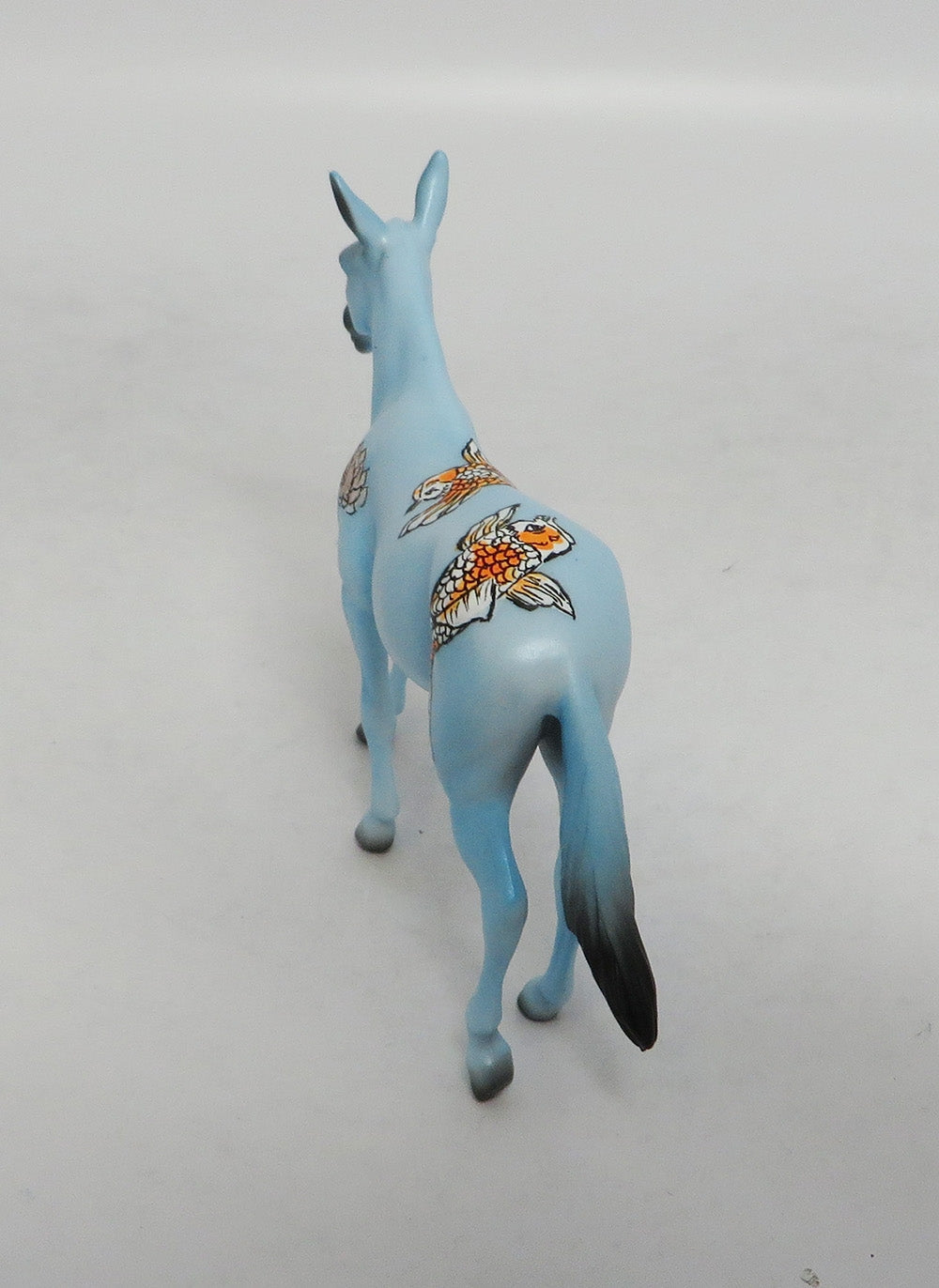 KOI-OOAK KOI FISH DECORATOR MULE CHIP BY JAS FANNING 8/17/18