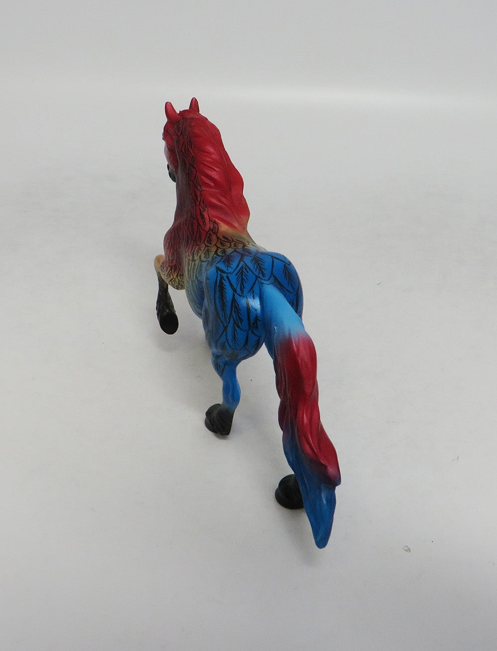 POLLY WANNA CRACKER-OOAK MACAW FRESIAN CHIP BY JAS FANNING 8/17/18