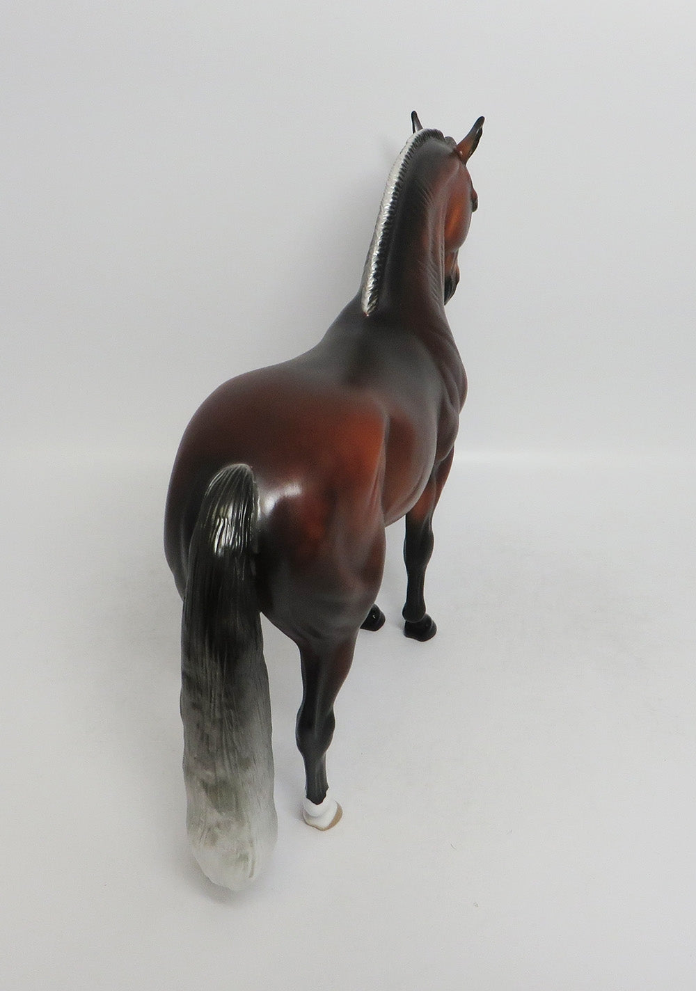 INFERNO-LE-3 DAPPLE SILVER BAY ANDALUSIAN MODEL HORSE 8/23/18