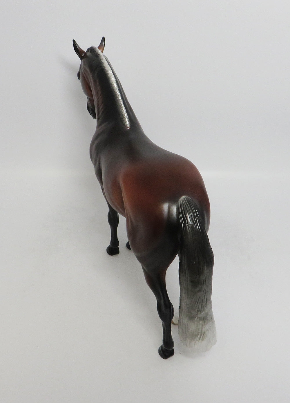 INFERNO-LE-3 DAPPLE SILVER BAY ANDALUSIAN MODEL HORSE 8/23/18