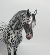 ELECTRA-OOAK LOUD APPALOOSA ANDALUSIAN MODEL HORSE BY AUDREY DIXON 8/24/18