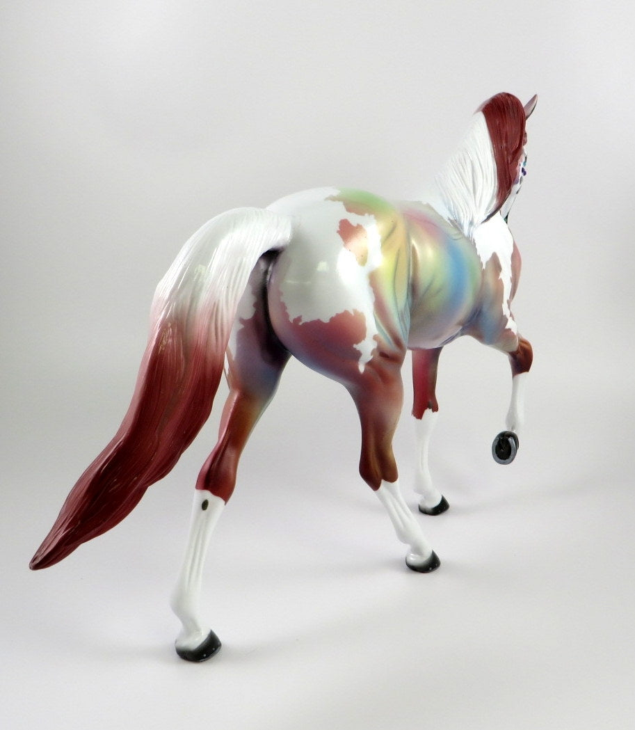 POSADA - OOAK SUGAR SKULL TWH MODEL HORSE BY DAWN QUICK 9/13/19