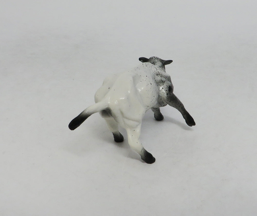 BAT GIRL AND ROBIN- OOAK BLUE ROAN CUTTER AND CALF CHIP BY AUDREY DIXON LHS 2018